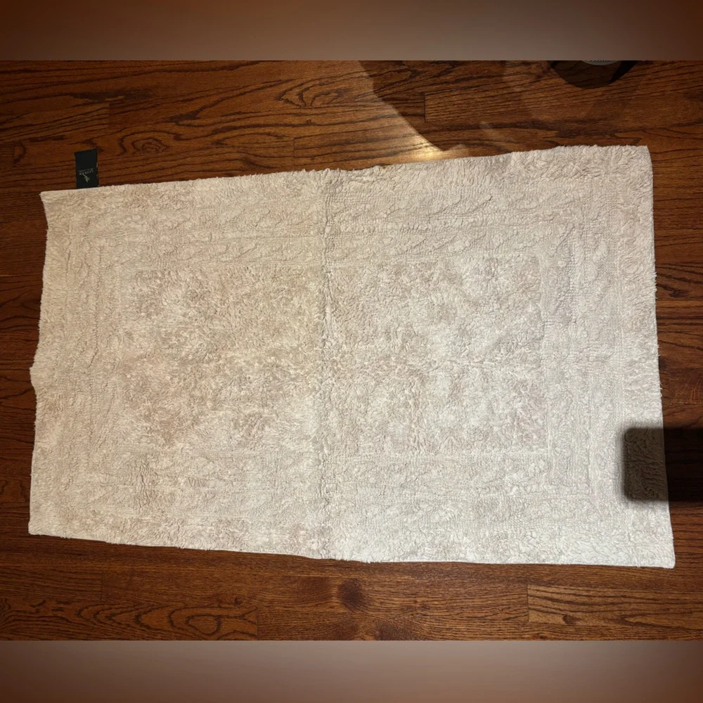 Ralph Lauren pink Textured Bath Mat